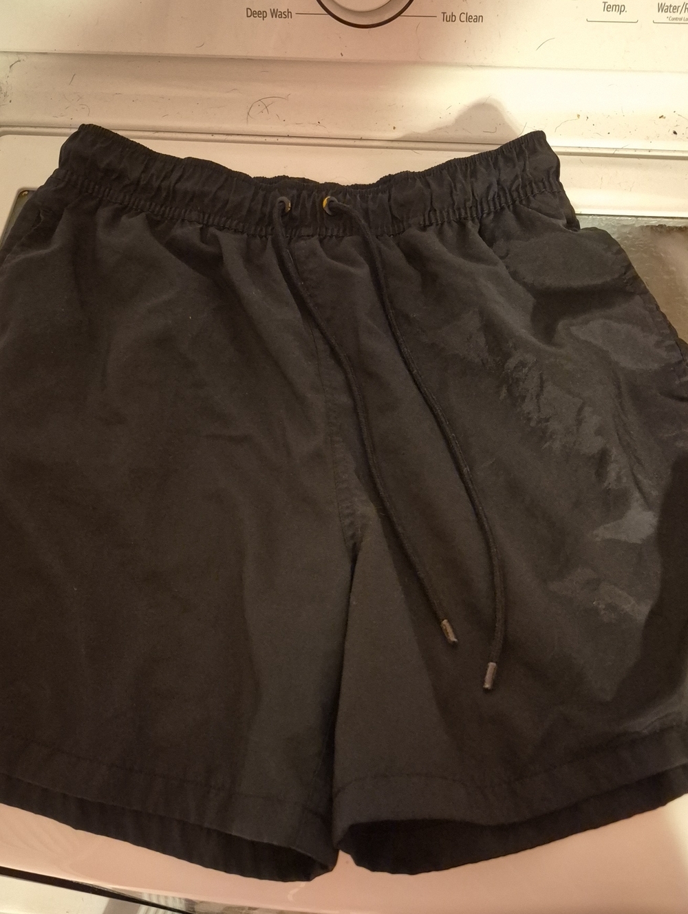 Nike Men's Black Athletic Drawstring Shorts